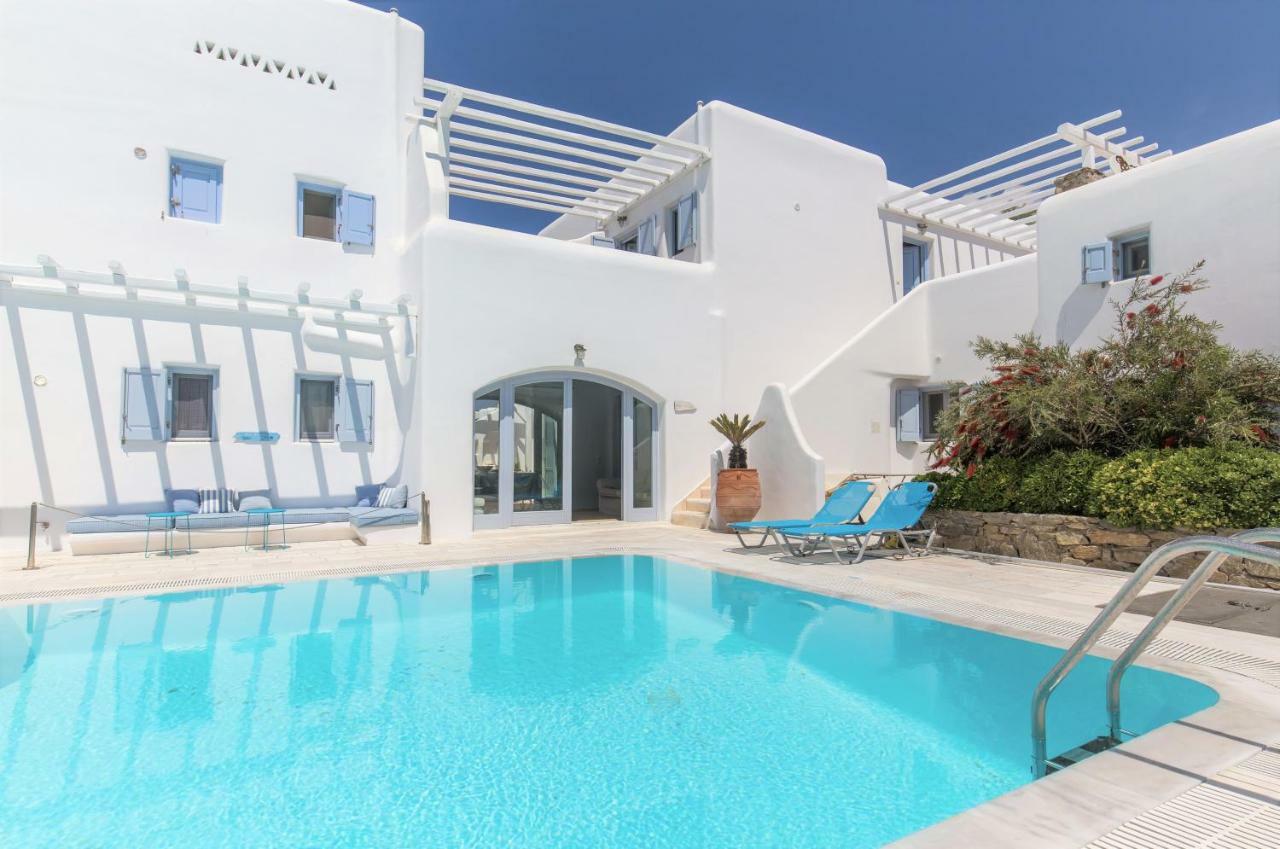 Villa Blue Daisy House, Ornos, By Myconbay Mykonos Esterno foto